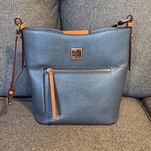 Dooney & Bourke Taupe Ridley Crossbody Bag